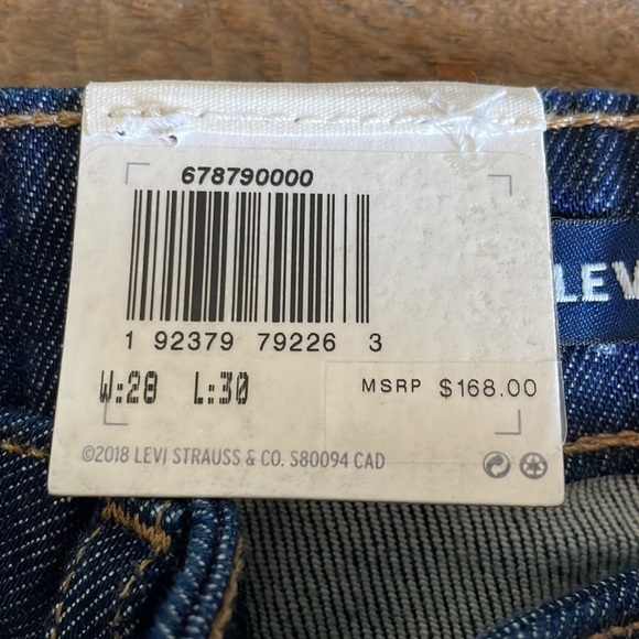 Levi’s 721 High-Rise Skinny Jeans 28x30 - Picture 3 of 5